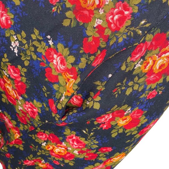 Vintage 80’s S.L. Petites Floral Baby Doll Dress - Size 6 - Picture 6 of 9